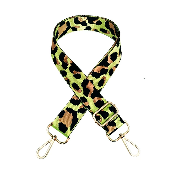 Fluorescent green gold buckle
