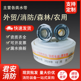16-65-20 fire hose 2.5 inch high pressure hose agricultural hose agricultural watering cloth hose 65 with connector