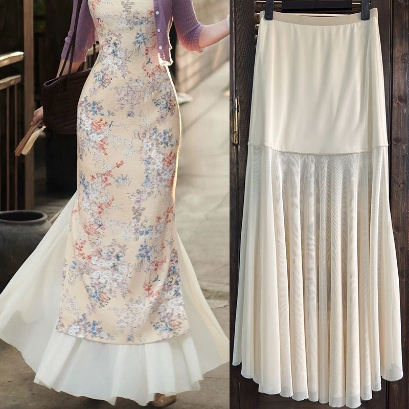Fashionable base summer cheongsam