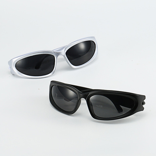  new fashion future TV technology sense sunglasses women's labor protection cycling sports glasses cross-border hot girl sunglasses