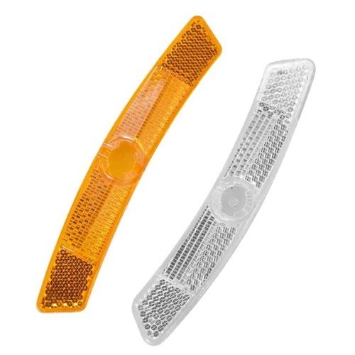 Bicycle reflective panels, mountain bike warning reflective sheets, universal wheel spoke reflective night riding warning panel accessories
