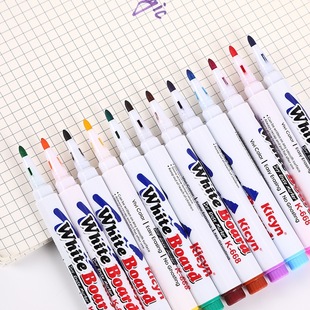 Pinduoduo Dropshipping Erasable Floating Pen Wholesale Creative Student Colorful Whiteboard Pen Kidsren's Painting Brush 8 Colorfuls 12 Colorfuls