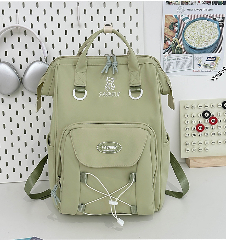 Kids Backpacks High Value Schoolbag Cream Cute Versatile Backpack Junior High School Student Schoolbag Female Dopamine Backpack_voghion.com