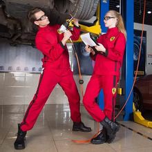 春秋工作服套装耐磨汽修汽车美容4S店售后维修工装上衣劳保服