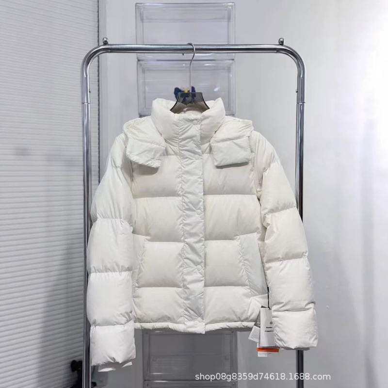 Lulu Puff Five-Pocket Down Jacket Wunder Puff Cloud Puff Jacket White Duck Down 80m White Lulu Puff Five-Pocket Down Jacket Wunder Puff Cloud Puff Jacket White Duck Down 80m White