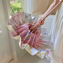 加大结实抗风16骨晴雨伞两用女防晒伞防紫外线双人折叠遮阳太阳伞