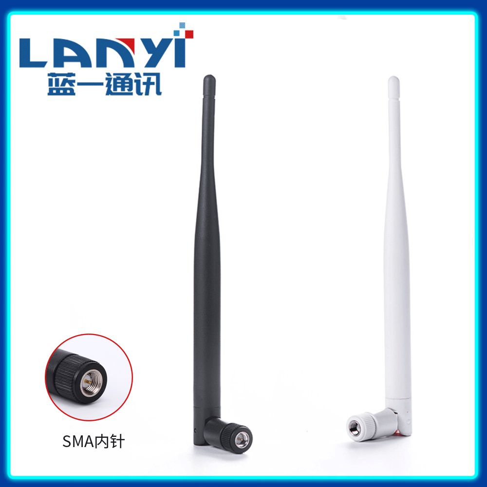 厂家直供5DB胶棒天线 2.4/5.8/3/4G双频天线折叠GPRS胶棒天线