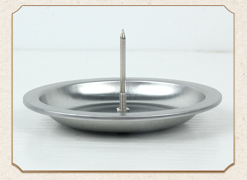 Moxa Bar Plate Stainless Steel Moxa Bar Moxa Pillar Bracket Chassis Moxibustion Base Small Base Tray Insert Moxa Bar Moxa Pillar Household detail image