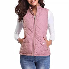 V 50378 Quilted Collar Cotton Vest ���I���R�� �W���L��羳