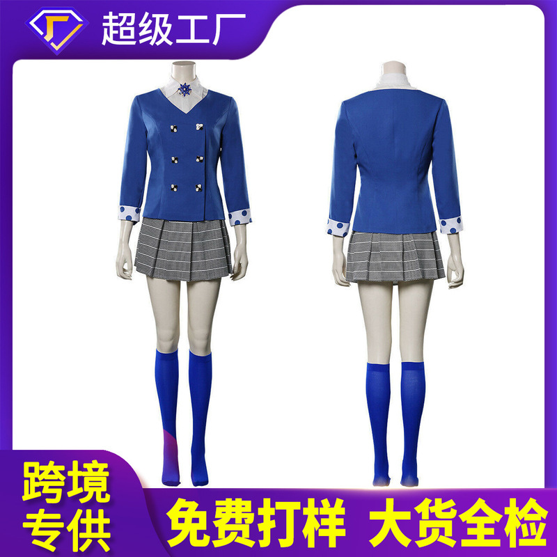Heath musical Veronica Sawyer uniform Halloween costume Veronica Sawyer cos costume
