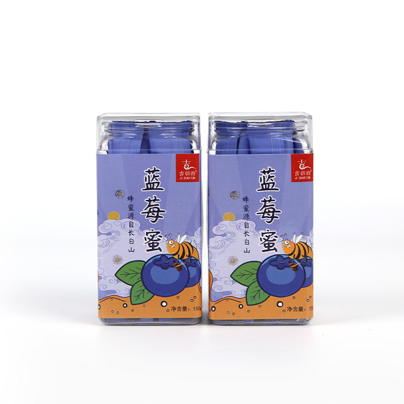 吉朝韵蓝莓蜜长白山便携独立小包装蜂蜜源头厂家直发椴树蜜