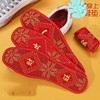 Free shipping independent packaging cross embroidery, finished products for men and women insoles