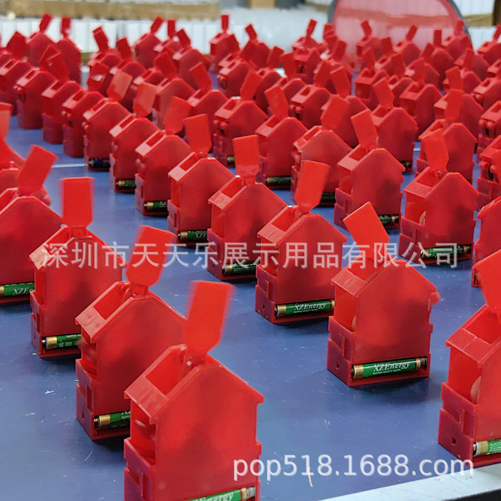 新年喜庆装饰挂件年画点头摇摆器年货电动摇摆器过年场景布置挂件