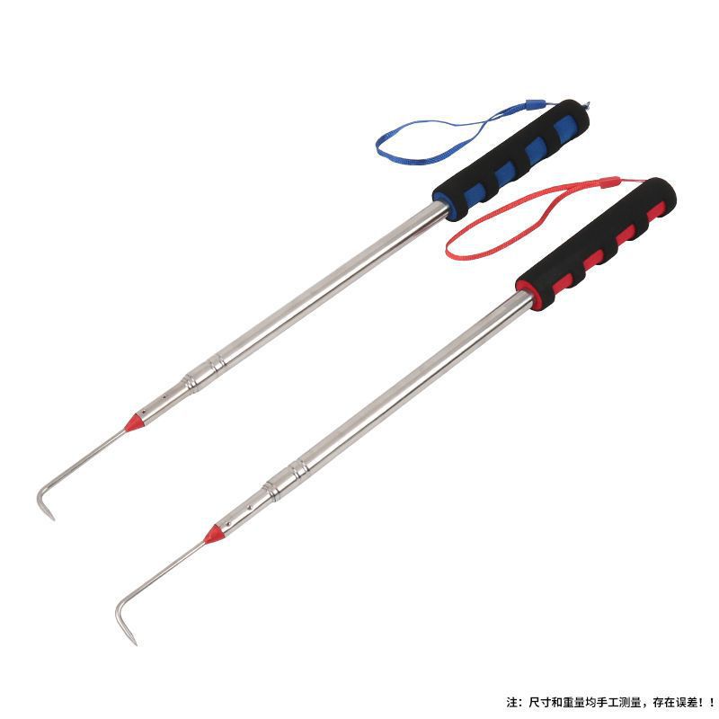 acero inoxidable retráctil gancho de semilla