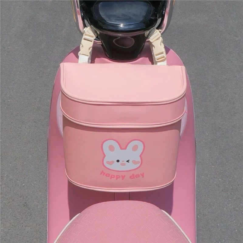 新しい電気自動車フロントユニバーサル吊り下げバッグかわいい漫画吊り下げバッグ吊り下げ大容量収納バッグ|undefined