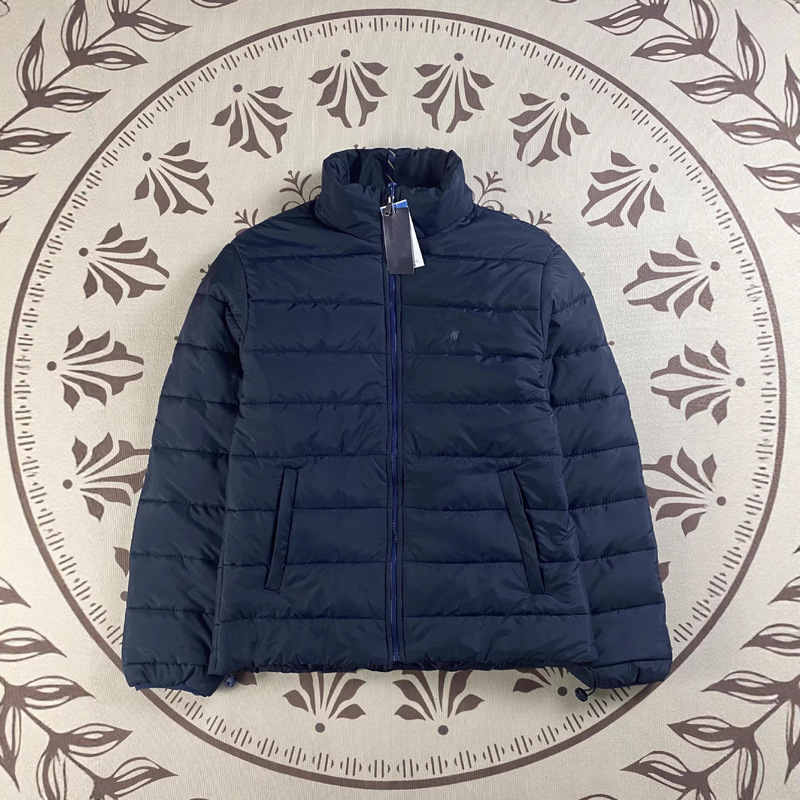 RL Ralph Lauren winter warm embroidered stand-up collar thick American-style cotton jacket casual long-sleeve zip-up cotton coat for men RL Ralph Lauren winter warm embroidered stand-up collar thick American-style cotton jacket casual long-sleeve zip-up cotton coat for men