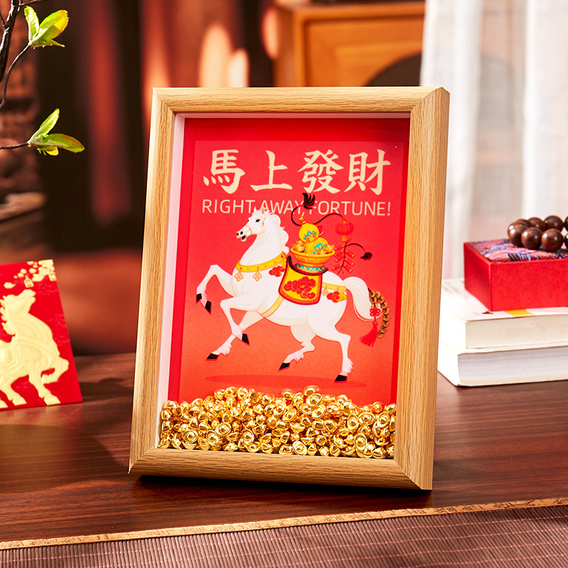 Year of the Horse new year Souvenir  enterprise business affairs Gifts staff Home Furnishing Lucky Decoration Winchance Travel? Keepsake
