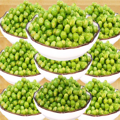 Garlic American Green Beans Green Pea Snacks Wholesale Bulk Independent Small Packaging Nuts Roasted Seeds Spicy BBQ Dropshipping