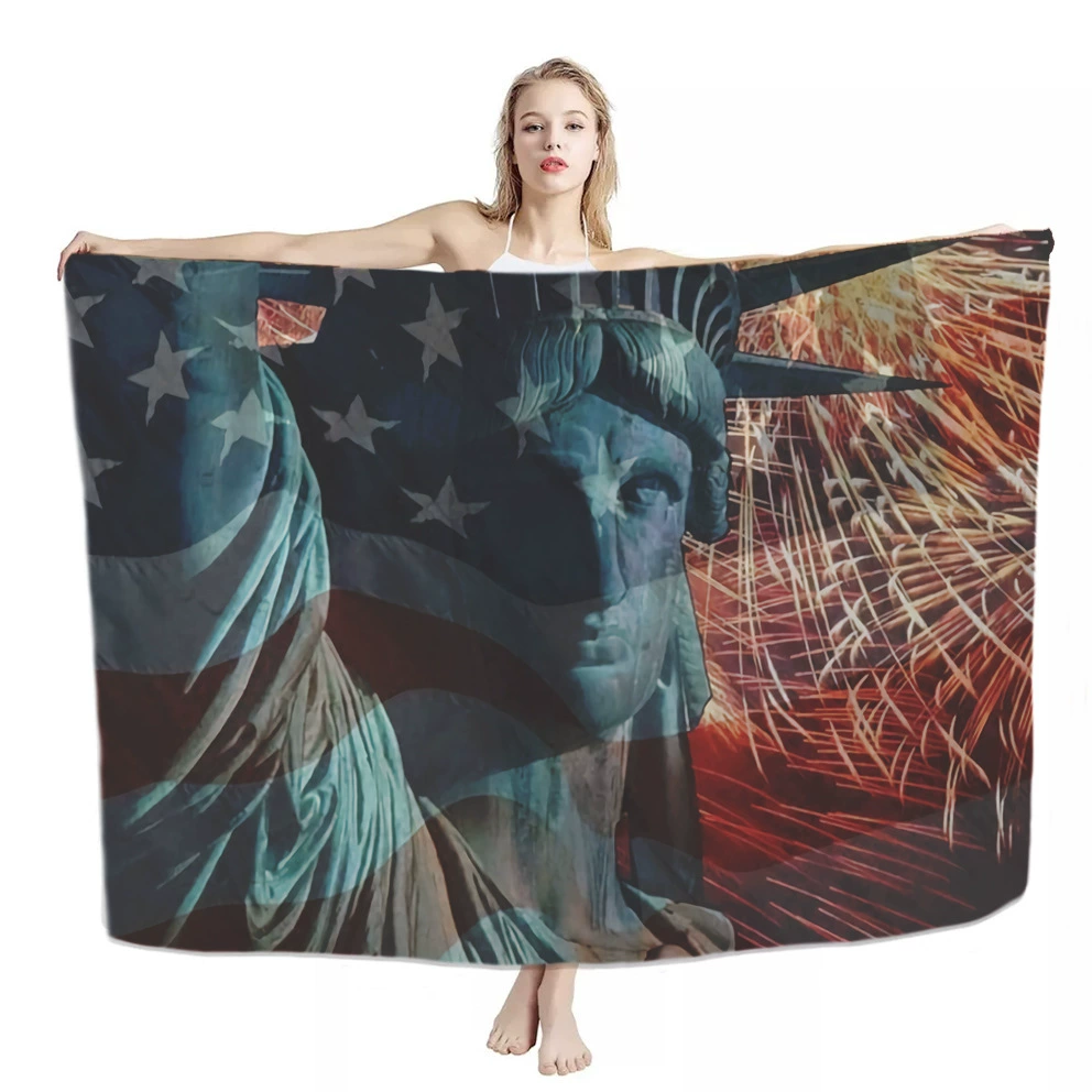 Пляжное полотенце для быстрого сушки после купания, США, Amazon