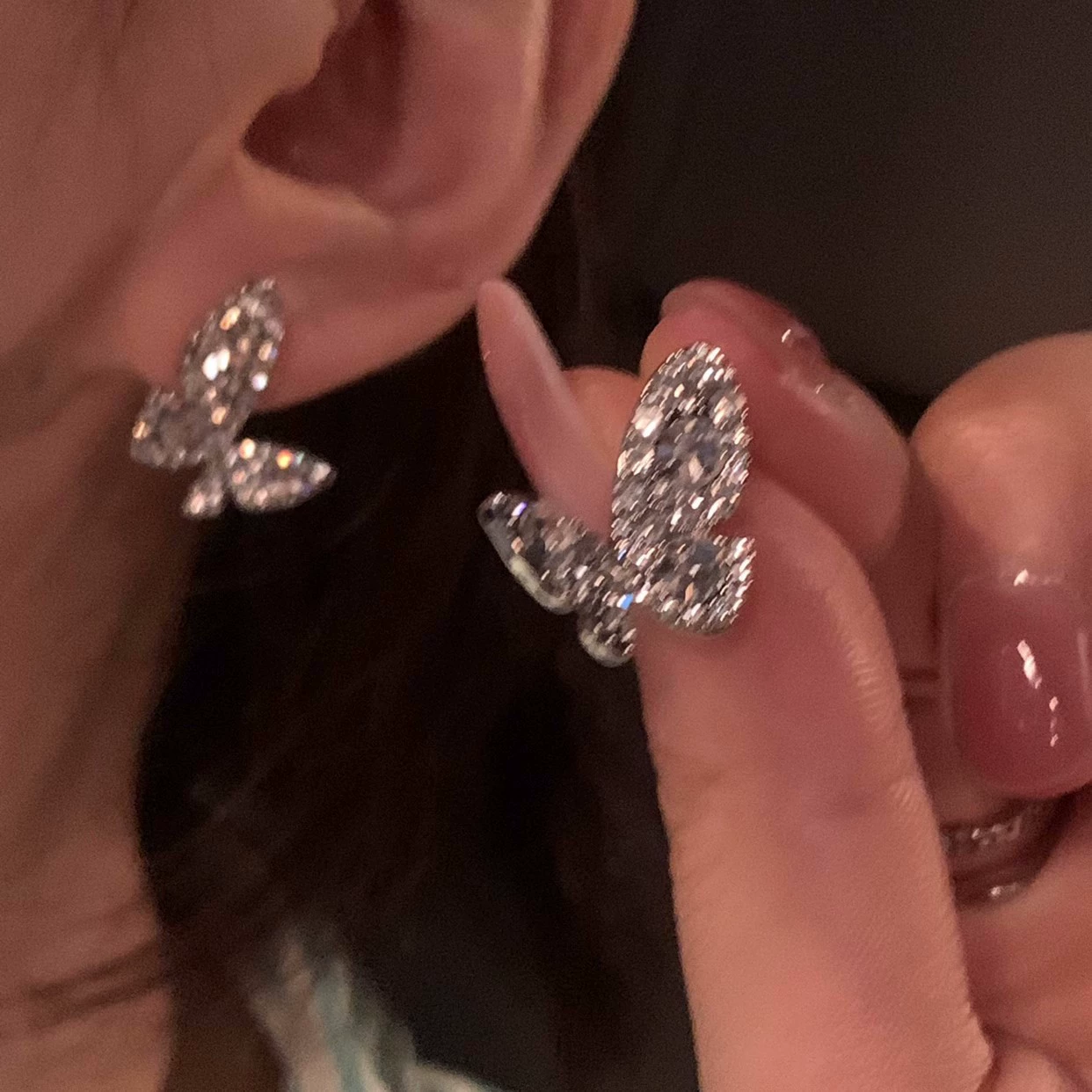 Серебряная игла, универсальные серьги из жемчуга, образец 925 пробы, стиль легкой роскоши, оптовая покупка