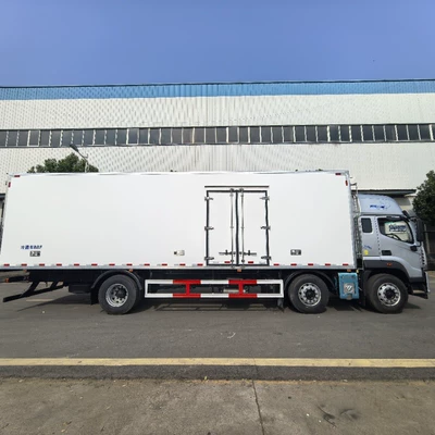 Yol təhlükəsizliyi bufer maşını refrigerated truck ( 9.6m )