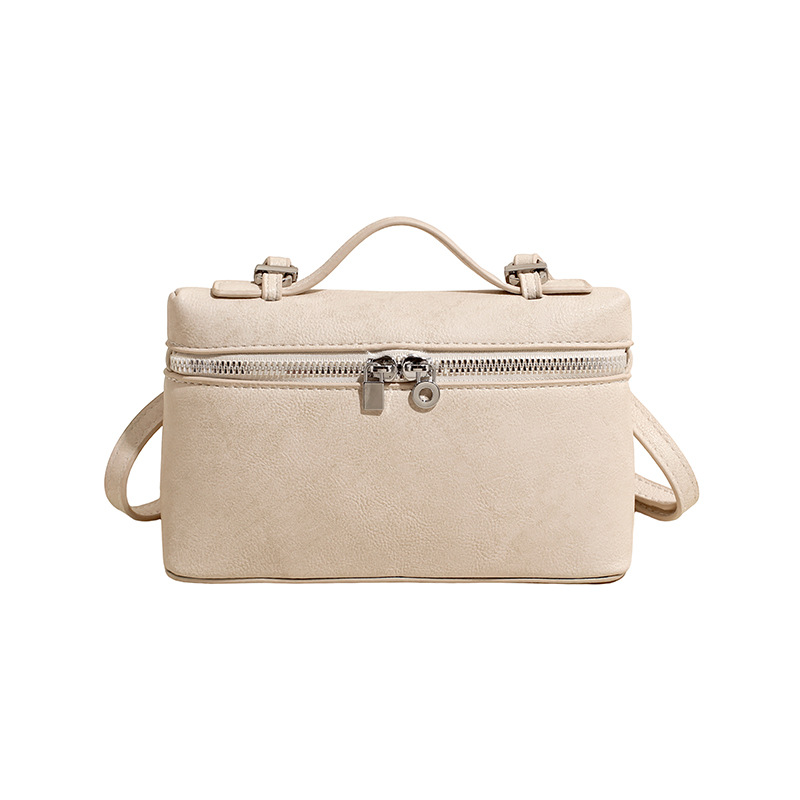 Nicho coreano de la caja de almuerzo portátil bolso pequeño para mujeres 2026 nueva textura de alta calidad de moda versátil bolso de hombro