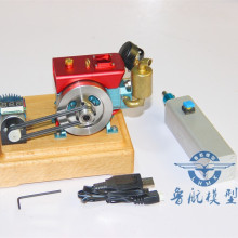 木山复古柴油机款式汽油发电机12v甲醇发电机可煤油启动带启动器