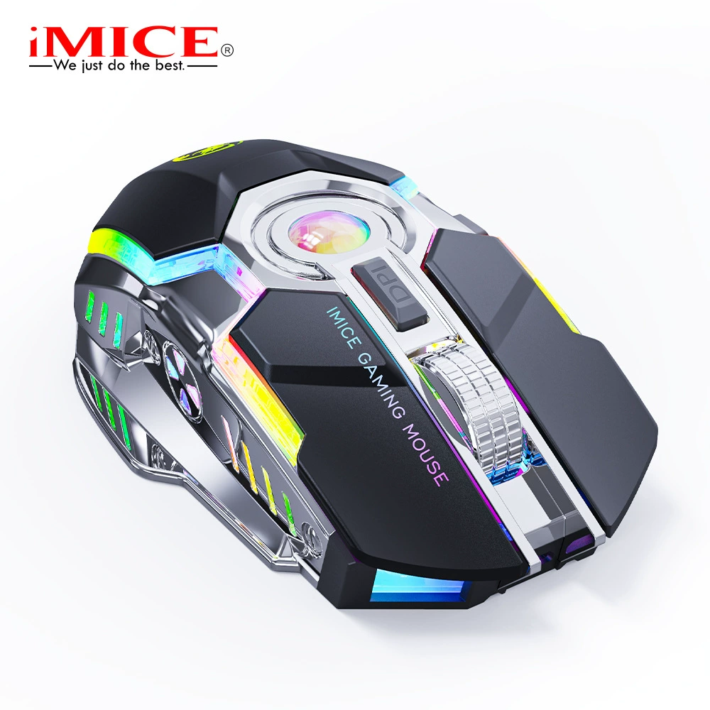 IMICE Brand G7 charging RGB light -emitting wireless game mouse supports charging