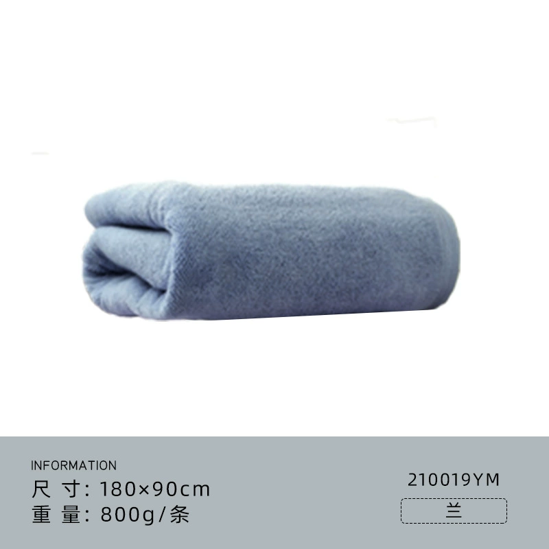 Cotton bath towel, increased thickness, water absorbent