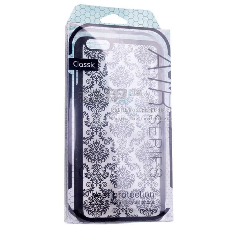 手机壳皮套透明pvc塑料包装盒子 适用苹果13手机皮套包装 HY-321