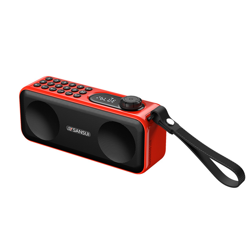 Shanshui F59 ワイヤレス Bluetooth スピーカー デュアル スピーカー デュアル カード ポータブル ハイパワー 長いバッテリー寿命の屋外音楽プレーヤー|undefined