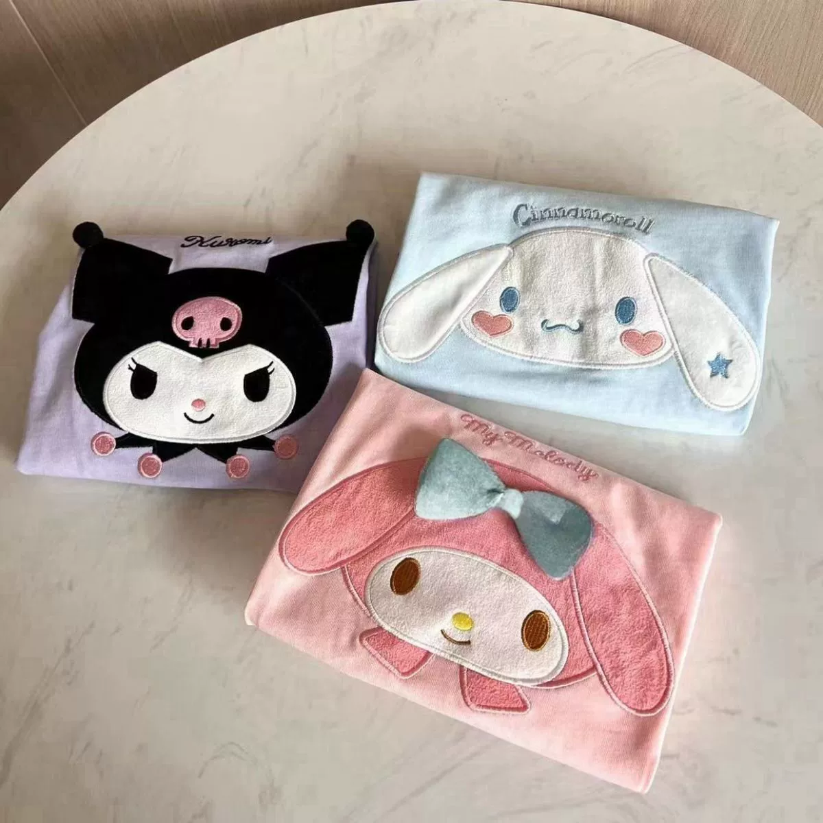 Детская футболка с коротким рукавом Melody Yugui Dog Kulomi, летняя картина/карикатура топ, размеры 90–140 см