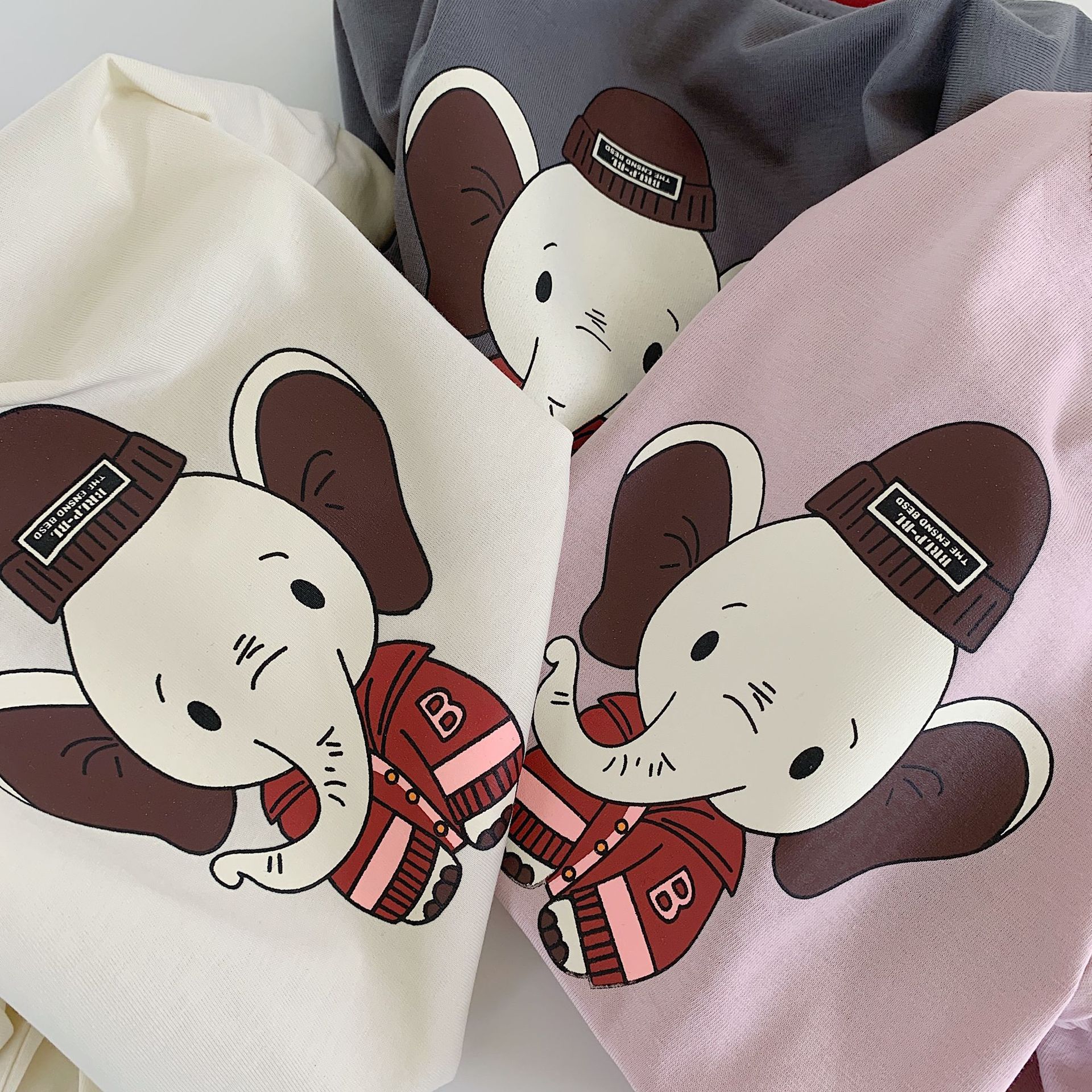 [Precio diario 14.99 RMB] Maibao niños camiseta de mangas cortas de verano 2025 camiseta impresa para bebés de hombres y mujeres