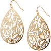 Pendant, golden silver sophisticated earrings, suitable for import, thin weaving