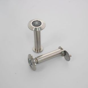 Fireproof cat's eye door mirror pipe diameter 14 stainless steel high-definition security door universal old-fashioned anti-skid with cover anti-peep plug hole