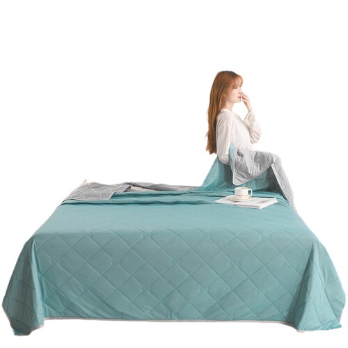 Mugwort Summer Cooling Quilt Ice Spring Cool Silk Summer Quilt Summer Cooling Quilt Air Conditioner Quilt Solid Color Summer Thin Quilt Gift Live Broadcast