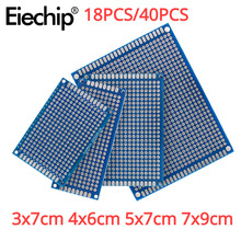 18pcs/40pcs�p��PCB���׼�3x7 4x6 5x7 7x9�{ɫPCBA�f��DIY����