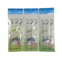 三钩串钩防缠绕串钩丸势伊势尼鱼钩大力马串钩