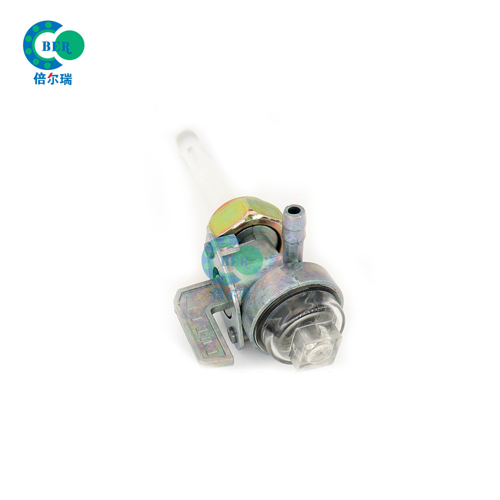 Aplicable a CG125 interruptor de aceite ZJ125 tanque de combustible interruptor de válvula de aceite accesorios universales de motocicleta feliz