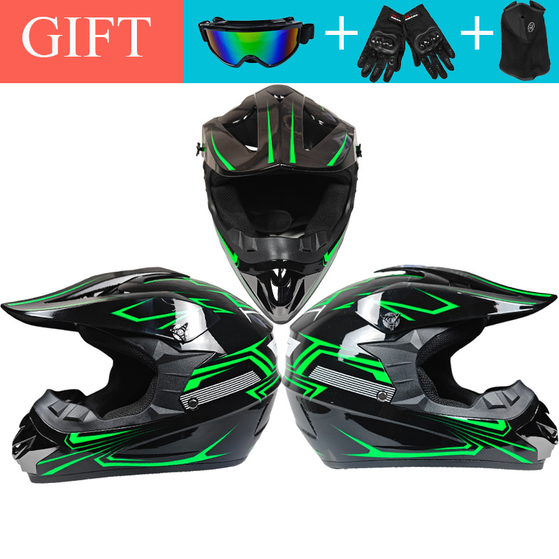 Cross-Border Foreign Trade Off-Road Helmets, Beach Bike Helmets, Youth Mountain Bike Downhill Helmets, Go-Kart Helmets, Electric Bike Helmets