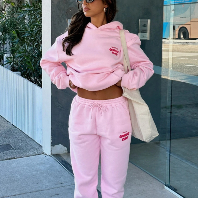 2024 Cross-Border Aliexpress White Devil Fox Season 6 New European and American Style Hooded Sweatshirt Suit Wholesale