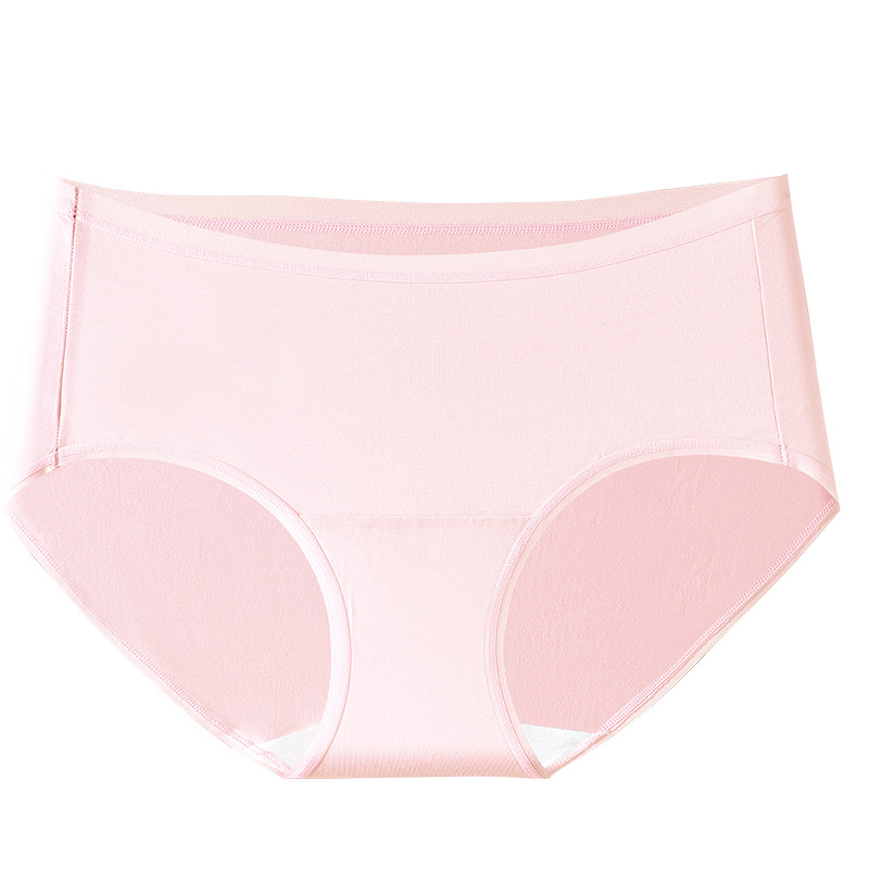 60 modales entrepierna polilactico simple de glúteas de damas 10A antibacterianos sin marca de pantalones de cintura