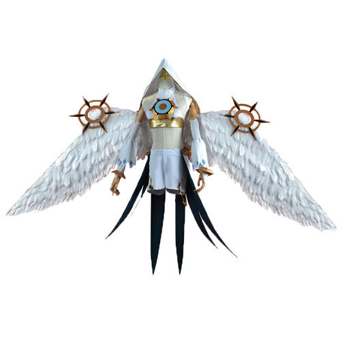 Mondstadt-style Cosplay Costume of Venti (Babato) from Genshin Impact, Comic Version, with Venti's Godly Costume for Cosplay, Unisex Character