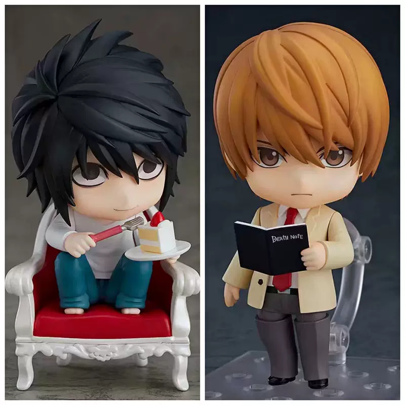 Q-version Death Note Figure, 10 cm Chibi Collectible, Color Box, ~0.23 kg