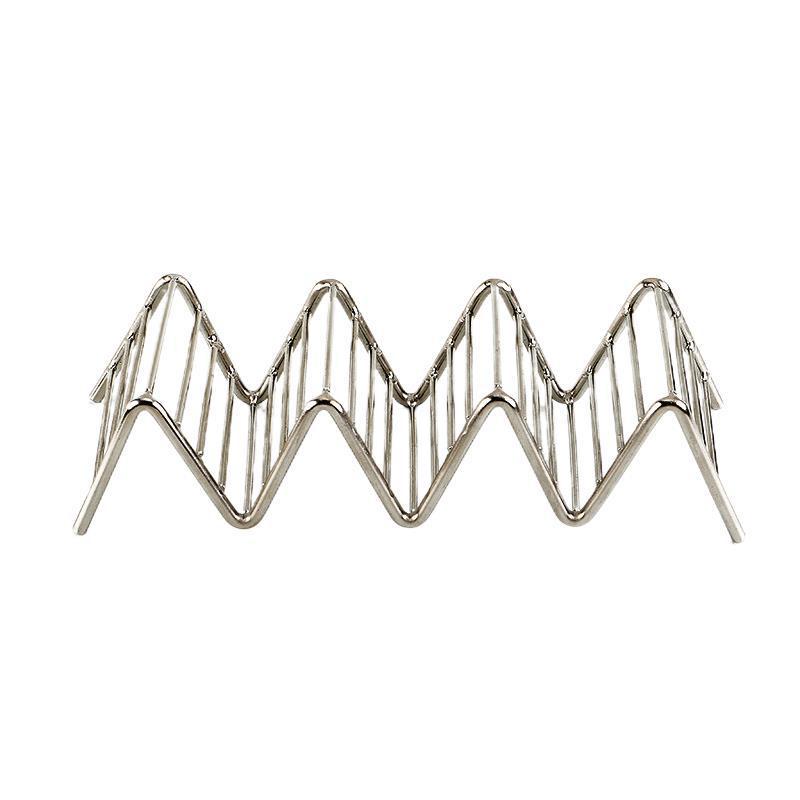 Material Amazon del tenedor 201 del taco del acero inoxidable del tenedor mexicano del taco de La crepe del acero inoxidable