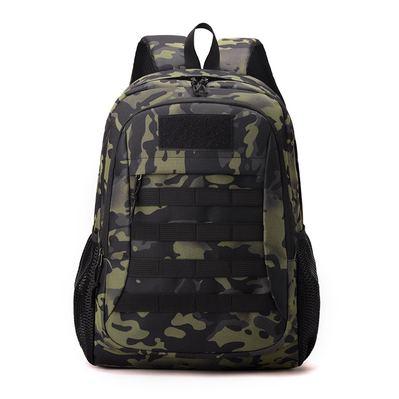 Transfronterizos nueva mochila simple de gran capacidad táctica de camuflaje mochila de estudiantes multifuncional mochila de gran capacidad al aire libre