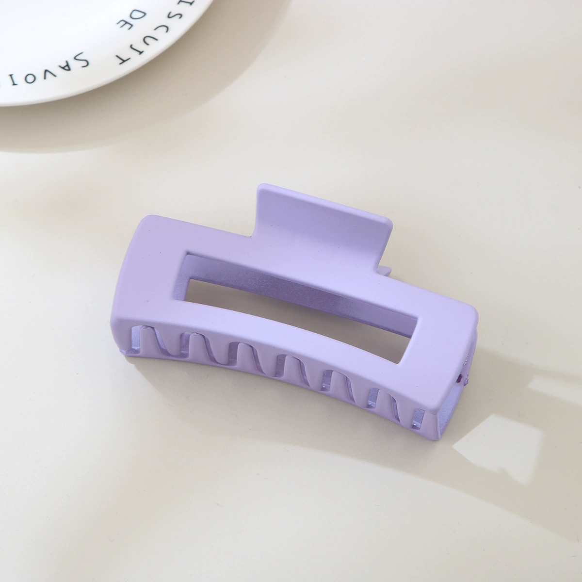 (Cross-border trading), rectangular matte crab pin, big shark, hairgrip, Amazon, simple and elegant design