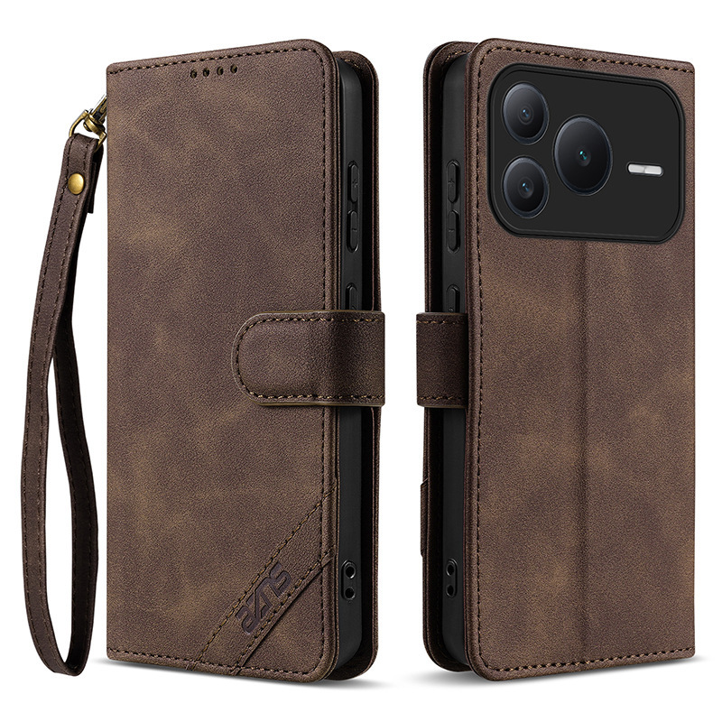 Suitable for Honor Win Phone Case, Flip Wallet Style, Honor Power Anti-Drop Protective Case with Lanyard, Power2