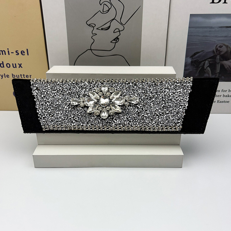 Nuevos accesorios de zapato DIY una sola forma de sandalias de diamante semiacabados zapatillas taladro superior