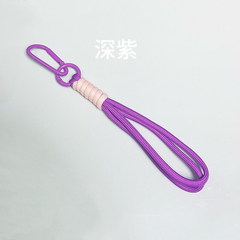 携帯電話のストラップのマカロンの色合わせのキーチェーンのキーチェーンは簡単で短いタイプのロープのキーチェーンのリングの装飾品の卸売りを掛けます。|undefined